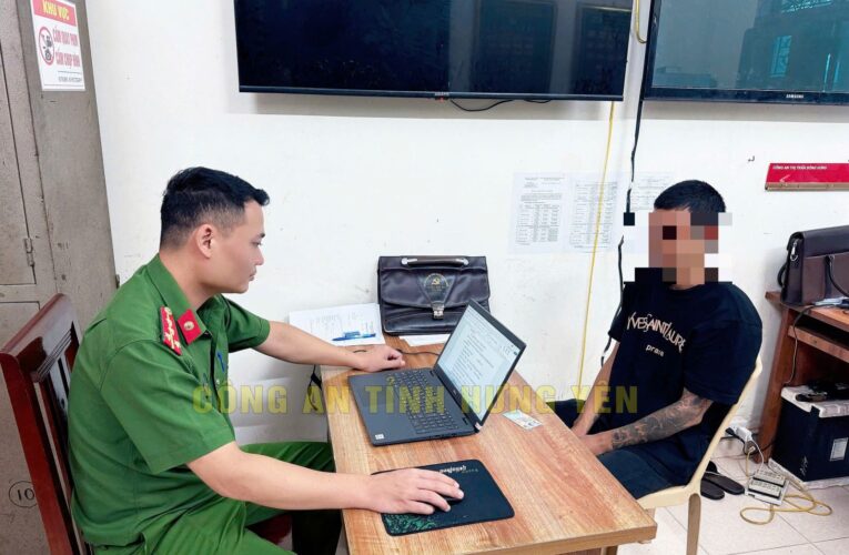 Công an xã Đông Hưng phát hiện, xử lý 01 công dân có hành vi đánh bạc trên không gian mạng