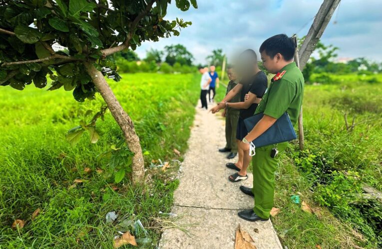 Công an xã Bắc Đông Quan bắt giữ, xử lý đối tượng sử dụng trái phép chất ma túy